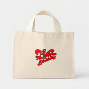 Wilburn Brothers Red Bag mit Blume Mini Stoffbeutel