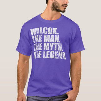 Wilcox Wilcox Familienname Wilcox Nachname Wilcox T-Shirt