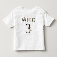 Wild 3 Wildblumen 3. Geburtstag