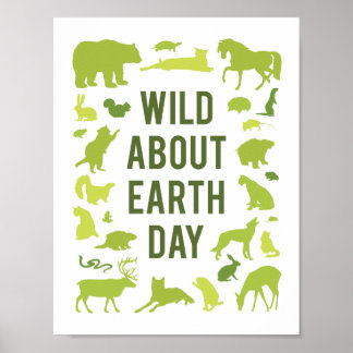 Wild About Jour des terres Poster
