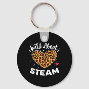 Wild About Steam Leopard Squad Stem Byck Zur Schul Schlüsselanhänger