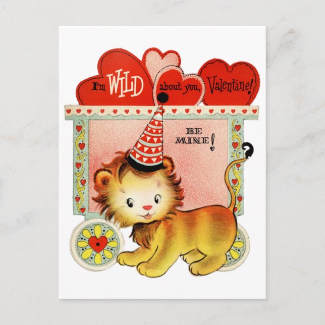 Wild About You | Valentine | Carte postale (Devant)