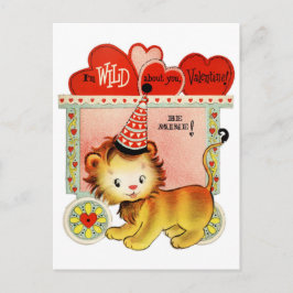 Wild About You | Valentine | Postcard Feiertagspostkarte