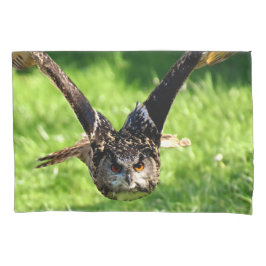 Wild-Adler-Schüssel im vollen Flug Kissenbezug