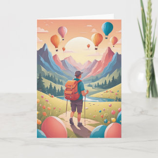 Wild Adventure Birthday Wishes Karte