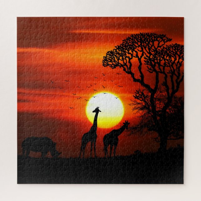 Wild Africa Jigsaw Puzzle (Vertikal)