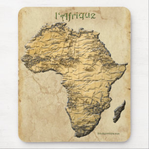 Wild Africa Tierfreunde Big Five Mousepad