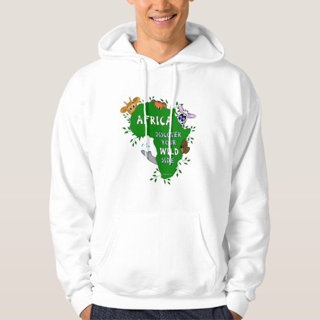 Wild Afrika Hoodie (Vorderseite)
