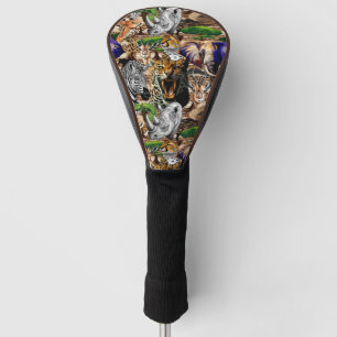 Wild afrikanische Savanna Tiere Golf Headcover