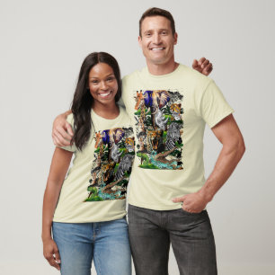Wild afrikanische Savanna Tiere T-Shirt