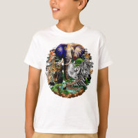 Wild afrikanische Savanna Tiere
