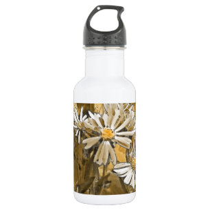 Wild Aster Digital Art Trinkflasche
