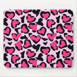 Wild at Heart Leopard Mousepad