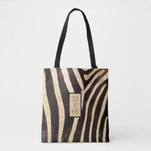 Wild at Heart Zebradruck Tasche