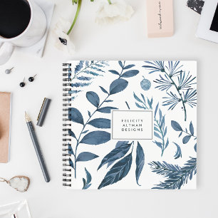 Wild Azure Personalisiert Notizbuch