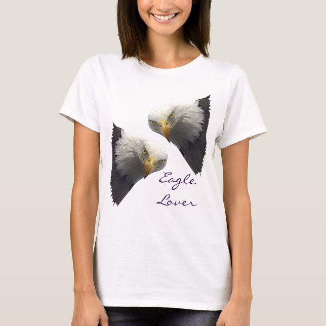 Wild Bald Eagle EAGLE LOVER T - Shirt (Vorderseite)
