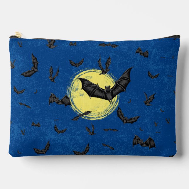 Wild Bat Swarm Zubehörtasche (Vorderseite)