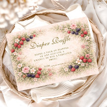 Wild Berry Garden Diapper Raffle