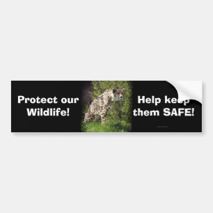 Wild Big Cats Tierliebhaber Design Autoaufkleber