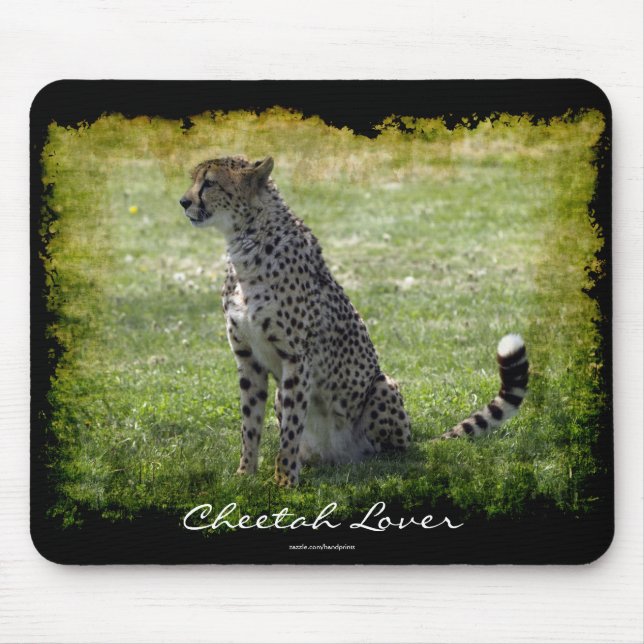 Wild Big Cats Tierliebhaber Design Mousepad (Vorne)