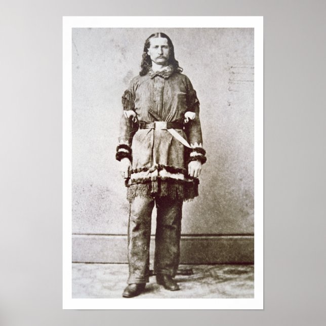 Wild Bill Hickok (1837-76) (b/w Foto) Poster (Vorne)
