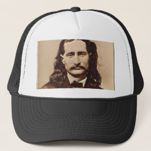 Wild Bill Hickok, das Porträt malt Truckerkappe