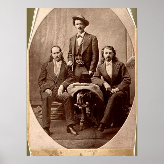 Wild Bill Hickok - Texas Jack - Buffalo Bill Poster (Vorne)