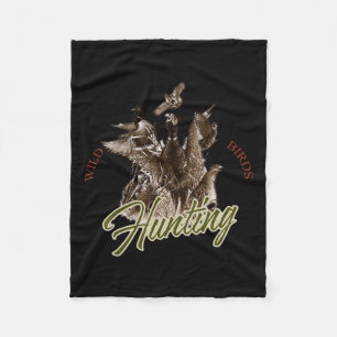 Wild Bird T Shirt Wildlife Hunting Fleecedecke