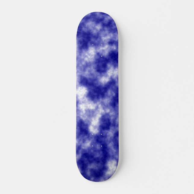 Wild Blue Marble Skateboard (Vorne)