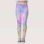 WILD BLUME Leggings<br><div class="desc">WILDE BLUME IN EINEM HÜBSCHEN BLAUEN HIMMEL.</div>