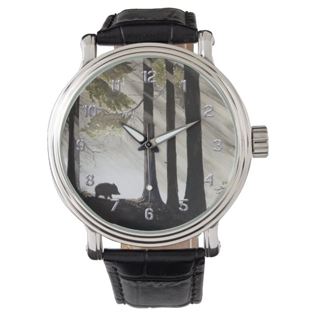 Wild Boar Armbanduhr (Vorderseite)