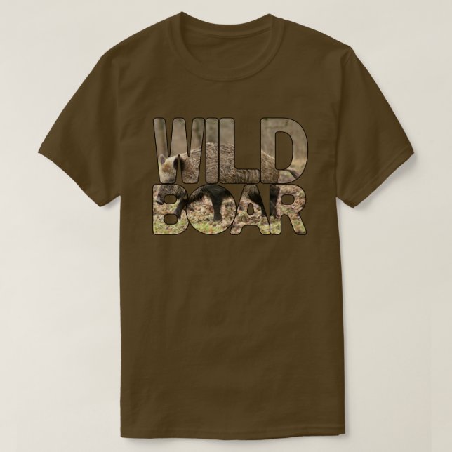 Wild Boar Hunter T-Shirt (Design vorne)
