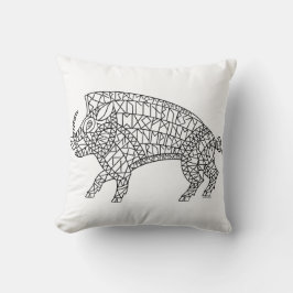 Wild Boar mit Runen Kissen