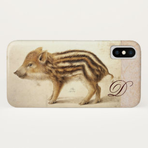 WILD BOAR PIGLET Gezeichnet Monogramm title_seo2