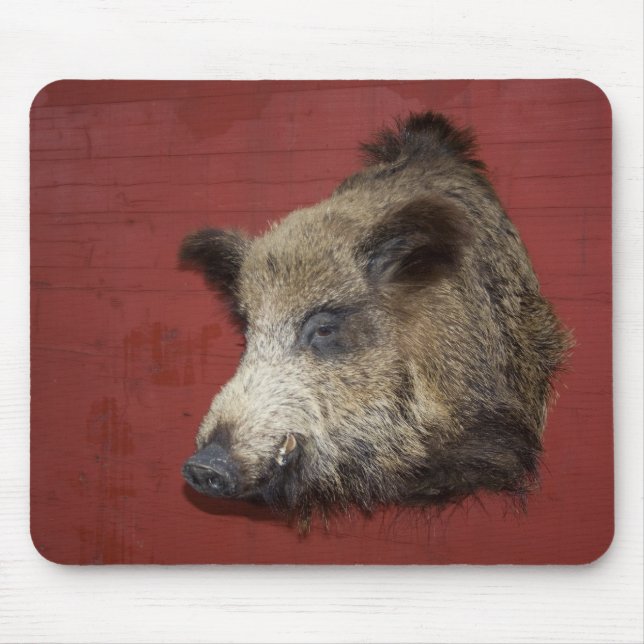 Wild Boar Trophy Mousepad (Vorne)