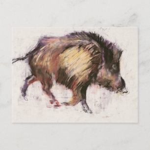 Wild Boar Trotting 1999 Postkarte