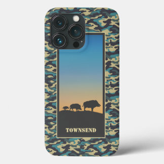 Wild Boar und Camouflage Case-Mate iPhone Hülle
