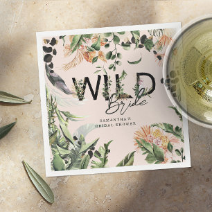 Wild Bride   DschungelBrautparty Serviette