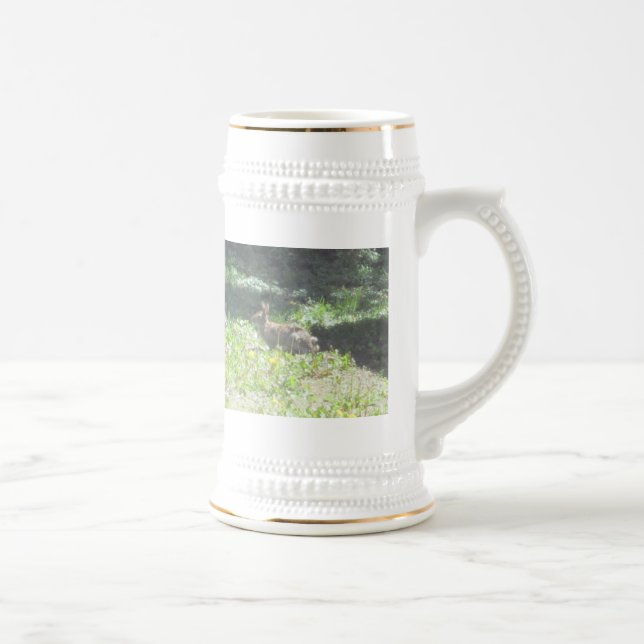 Wild Bunny Stein Bierglas (Rechts)