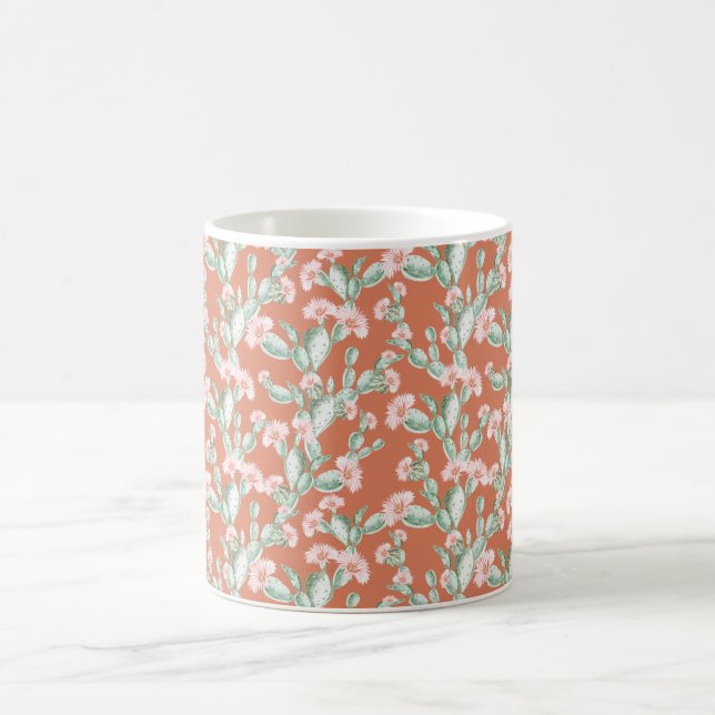 Wild Cactus Pattern Kaffeetasse (Mittel)