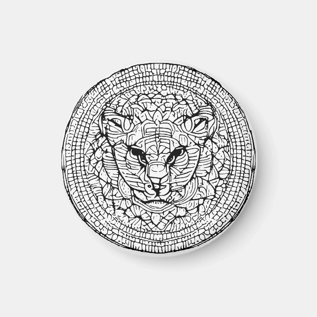 Wild Cat Energy Magnet (Vorne)
