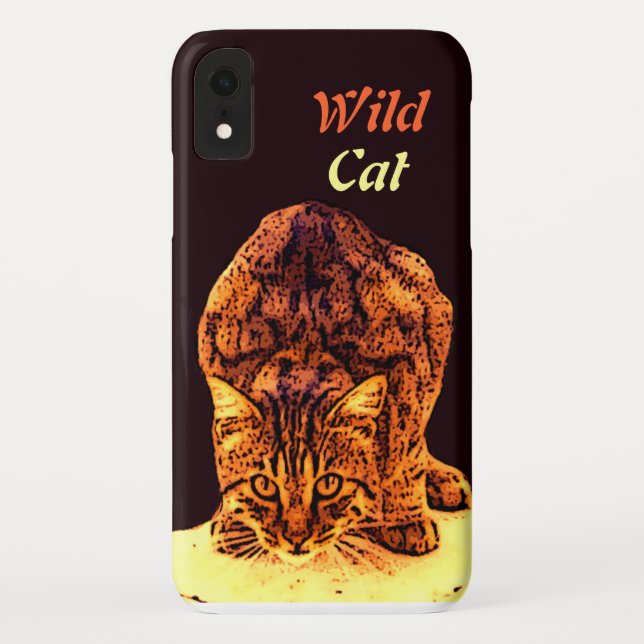 WILD CAT KITTEN Case-Mate iPhone HÜLLE (Rückseite)