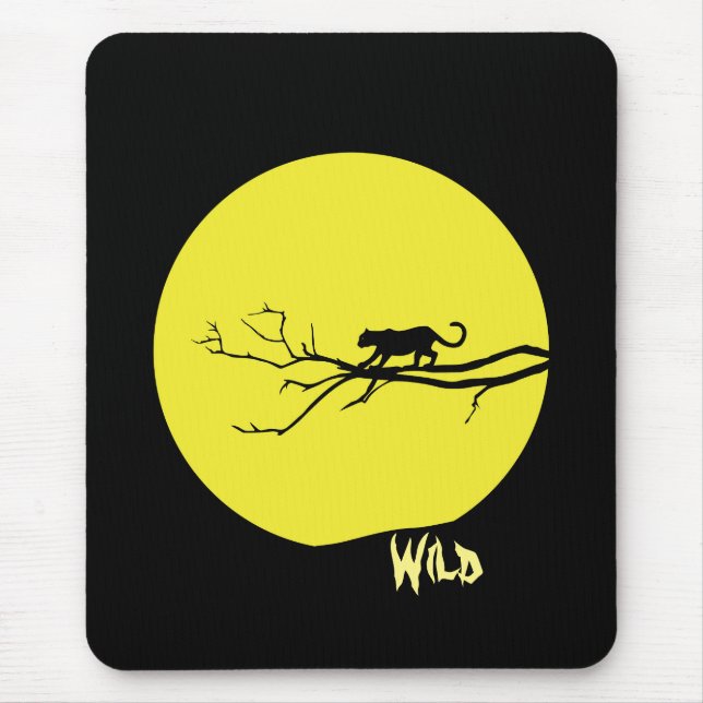 Wild Cat Mousepad (Vorne)