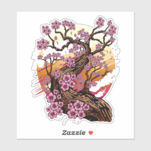 Wild Cherry Blossom Aufkleber