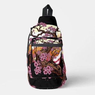 Wild Cherry Blossom Crossbody Bag