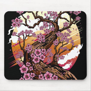 Wild Cherry Blossom Mousepad