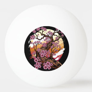 Wild Cherry Blossom Tischtennisball