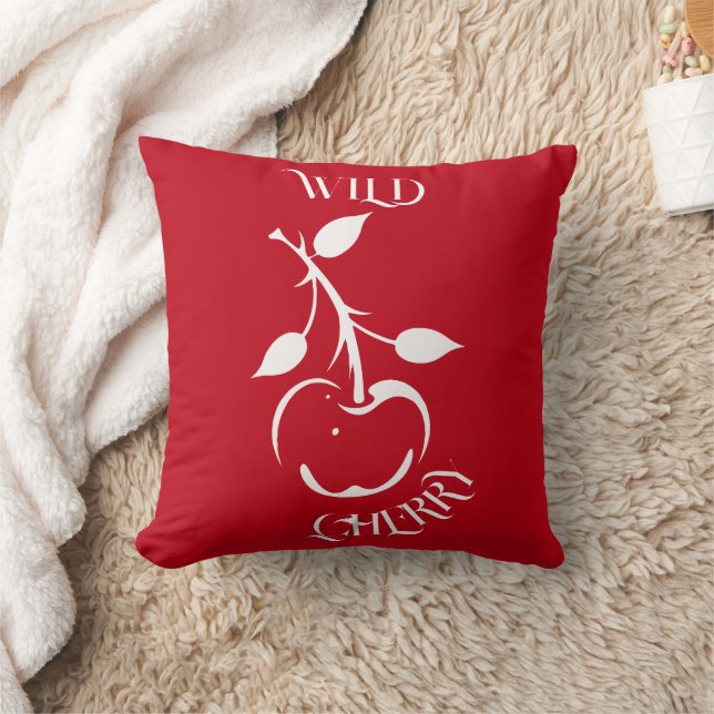 Wild Cherry Kissen (Decke)