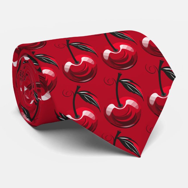 Wild Cherry Krawatte (Gerollt)