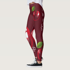 Wild Cherry Leggings